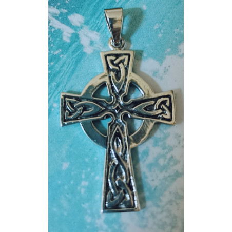 Pendentif croix celte argent 925/1000ème