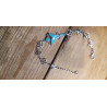 Bracelet Hermine turquoise