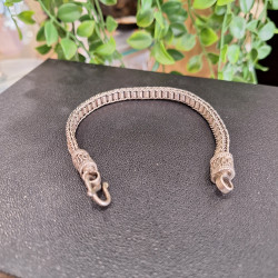 Bracelet maille plate