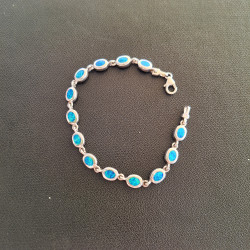 Bracelet souple opale doublet