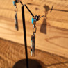 Boucles d'oreilles amérindiennes