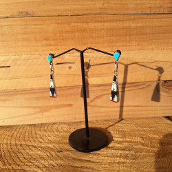 Boucles d'oreilles amérindiennes