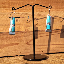 Boucles d'oreilles amérindiennes Turquoise