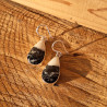 Boucles d'oreilles Turquoise Buffalo