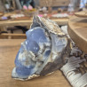 Skull en Calcédoine
