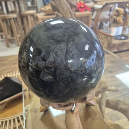 Sphère de labradorite