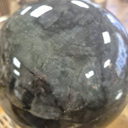 Sphère de labradorite