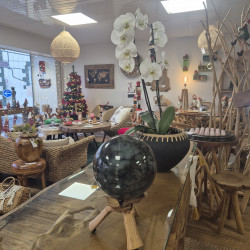 Sphère de labradorite