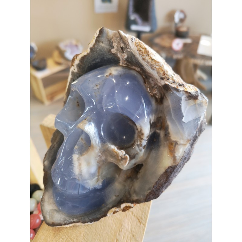 Skull Calcédoine (crâne)